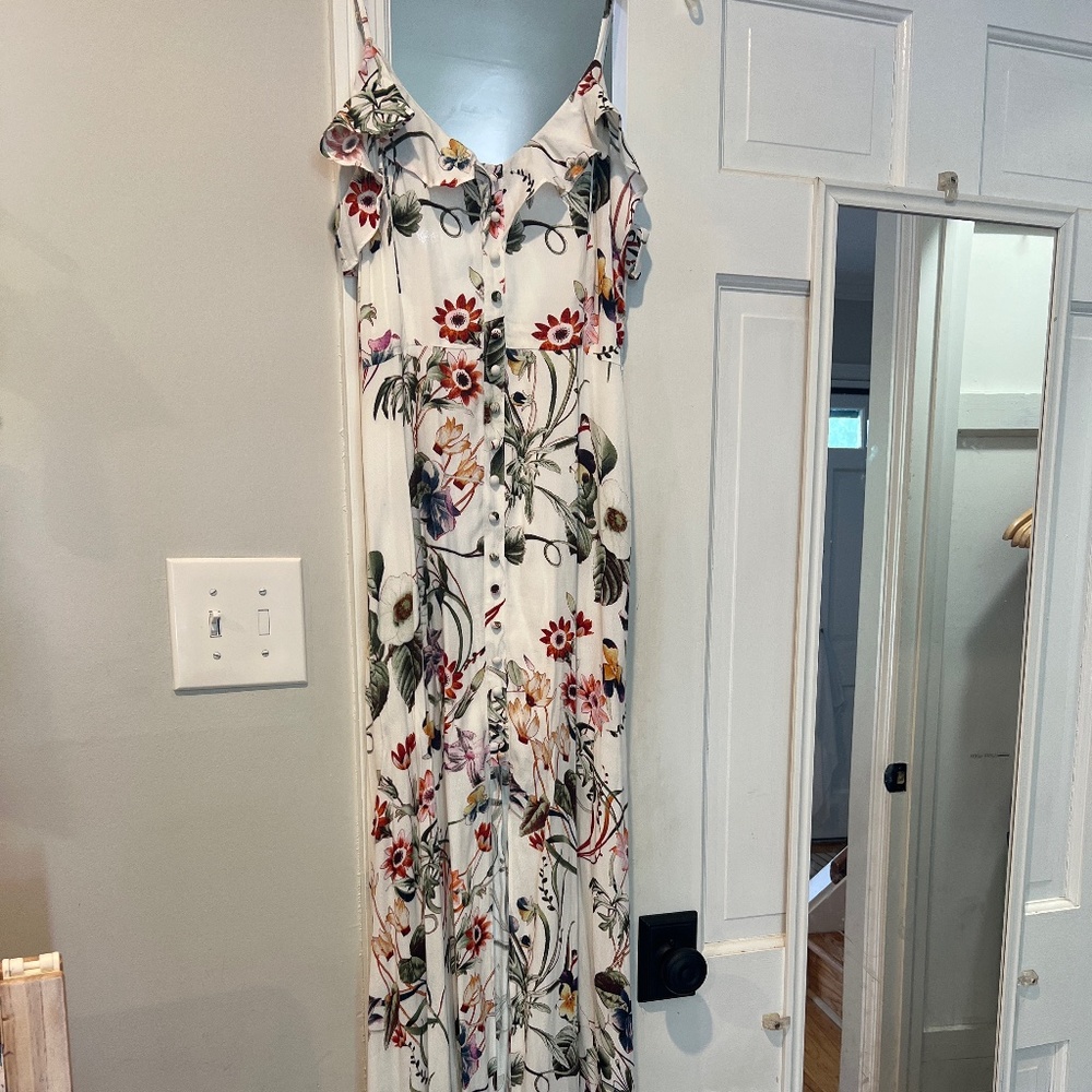 Floral Print Maxi Dress